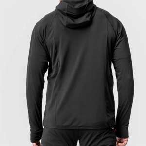 Sudadera con capucha y cremallera para hombre con logotipo personalizado, sudadera de lana cálida, sudaderas con capucha para hombre al por mayor, ideal para ropa de invierno, gimnasio, uso al aire libre - Product Image 6