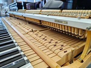 Piano de concierto Yamaha G2E de 88 teclas, instrumento profesional con tapa de abeto macizo de primera calidad, sonido rico y resonante 3850943 - Product Image 4