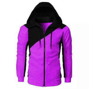 Vente en gros de pulls de sport personnalisés pour hommes, sweat à capuche en polaire de couleur unie pour l'hiver, techniques de teinture unie brodées - Product Image 5