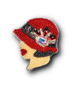 เข็มกลัดแฟชั่นรูปดาวแท่งหนึ่งคู่ทำด้วยมือสีดำ - Product Image 2