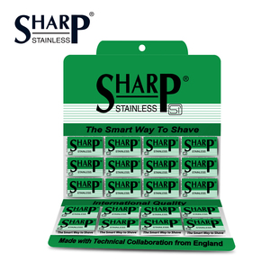 Lame de rasoir de sécurité à Double tranchant en acier inoxydable - Product Image 4