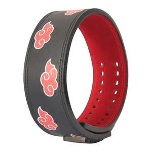 Custom Logo Fitness Spots Workout Training Gym Back Waist Cowhide Leather <b>Weight</b> Lifting <b>Belt</b> - Product Image 2