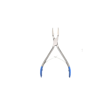 Bongeur hueso Rongeur 30 grados punta curva instrumento quirúrgico Dental resistente al óxido autoclavable, herramienta de recorte de precisión de acción de resorte - Product Image 3