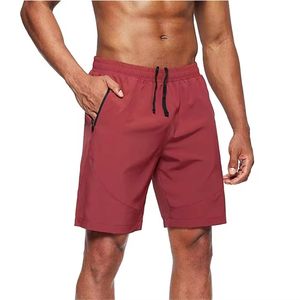 Short d'entraînement en polyester de style rue pour hommes personnalisé Short de fitness solide et écologique pour l'entraînement, la course à pied et le sport décontracté - Product Image 1