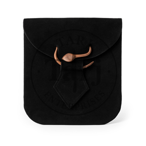 Porte-monnaie en cuir véritable fait main avec logo personnalisé, sangle réglable imperméable, sac utilitaire médiéval historique, B2B - Product Image 3