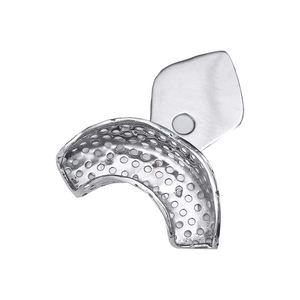 Bandejas de impresión dental de acero inoxidable, Instrumentos dentales personalizados, bandejas de impresión de ortodoncia perforadas - Product Image 2