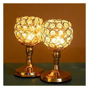 Nouveau paquet Offre Spéciale bougeoirs de luxe bougeoirs en cristal bougeoirs pour la décoration de noël mariage 2025 - Product Image 2