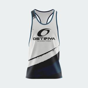 Camiseta sin Mangas para Hombre de Alta Calidad, Corte Regular, para Gimnasio y Fitness, Color Personalizado, Logotipo Frontal, Transpirable, Tejida, Informal - Product Image 4