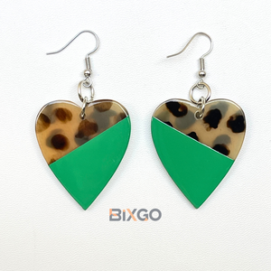 Pendientes Colgantes Vintage de Plata Lacada en Rojo Hechos a Mano en Vietnam, Regalo de Boda, Venta al por Mayor Personalizada - Product Image 3