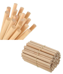 Vente directe d'usine OEM, bâtonnets en bois solides, personnalisés, lisses et durables, projets de meubles en bois, artisanat en bois, enseignes murales, boîtes en bois - Product Image 2