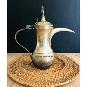 Handmade Stainless Steel Arabic Dallah Eco-Friendly Modern Customized Size Customized Color Kitchenware Tea <b>Coffee</b> <b>Pot</b> Home - Product Image 5