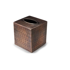 Soporte para pañuelos de Latón chapado en cobre, de buena calidad de diseño hecho a mano servilletero, novedad, venta al por mayor - Product Image 3