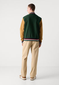 Veste universitaire pour hommes, boutons personnalisés, dernier style universitaire, veste de baseball, légère, chaude, confortable, streetwear quotidien - Product Image 2