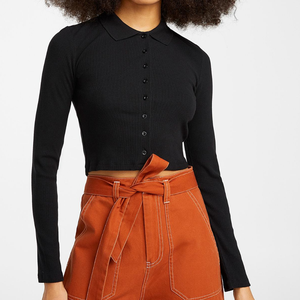 Mujeres algodón cuello redondo manga corta transpirable suave casual verano moda cómoda moda sólida Camiseta básica - Product Image 3