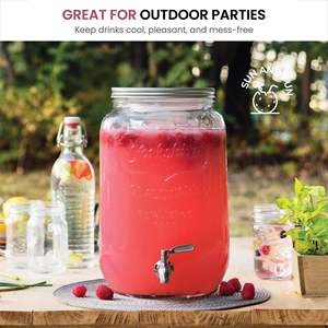 Dispenser per Bevande in Vetro e Acciaio Inossidabile - Product Image 4