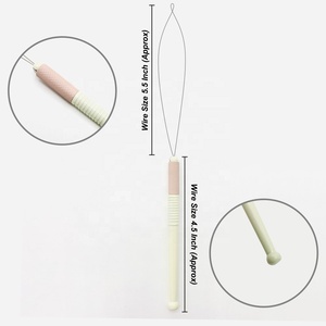 Hair <b>Extension</b> Loop Tool for <b>Micro</b> & Nano Beads Installation – Professional Pulling Needle Threader with Anti-Slip Grip Handle - Product Image 1