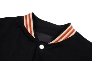 Custom High Quality Varsity Windproof Men's <b>Jacket</b> Star Patch Embroidered <b>Smart</b> <b>Casual</b> <b>Jacket</b> - Product Image 6