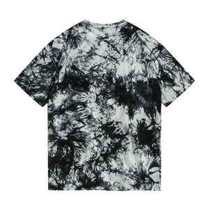 2025 <b>Tie</b>-Dye T-shirt OEM <b>Tie</b> Dye Tshirt Summer Heavyweight Oversized Crew Neck 100% cotton, T-shirt for men, loose fit, printed - Product Image 4