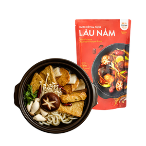 Caldo de olla caliente, salsa de buena calidad, caldo de setas, sabor único, ingredientes de sopa instantánea listos para enviar, fabricante de Vietnam - Product Image 5