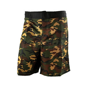 Pantalones cortos MMA de último diseño, pantalones cortos MMA hechos de poliéster, pantalones cortos MMA de material duradero ligero - Product Image 1