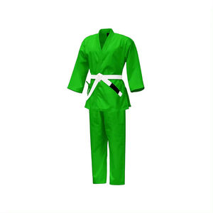 Trajes de Kimono de uniforme de Karate de algodón 100% más vendidos para boxeo y Jiu Jitsu hechos en Pakistán para ropa de artes marciales - Product Image 5