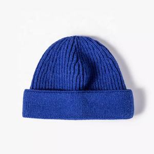 Vente en gros de bonnets d'hiver décontractés en molleton 100% coton imperméable, logo personnalisé brodé, couvre-chef d'extérieur, fermeture à pression, unisexe - Product Image 6