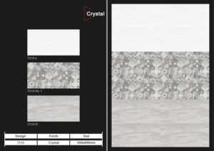 Carreaux muraux en céramique 300x600mm pour maison moderne, salle de bain, cuisine, finition brillante mate effet sucre pour décoration murale - Product Image 5