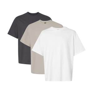 Camisetas de Manga Corta con Cuello en V de Spandex/Nylon para Hip Hop, Tejido de Punto de 180g, Diseño Lavado, Impresión DTG Personalizada, Secado Rápido, Transpirable, Corte Regular - Product Image 2