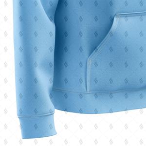 Sweat-shirt classique pour homme 350Gsm Poids lourd 100% coton Tricoté Couleur unie Vêtement décontracté Respirant Anti-rides Séchage rapide - Product Image 6