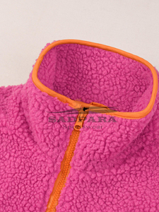 Vestes d'hiver en laine polaire pour hommes avec col montant, manches longues, vêtements d'extérieur confortables, manteau durable et épais. - Product Image 6