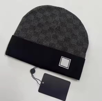Gorro Jacquard Unisex de Invierno, Color Sólido, Tejido, Multicolor, para Playa y Viajes, 100% Acrílico, Moderno, Cómodo, Duradero, Personalizable