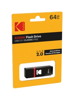 Pen drive USB 2.0 K100 64 GB (Kodak EKMMD64GK102) - Product Image 1