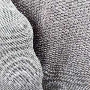 Grey Melange 75% Cotton 20% Polyester %5 Spandex Two Ply <b>Fleece</b> Terry Fabric Factory Knitted Sports Jersey Apparel Clothing - Product Image 3