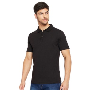 2025 nouveauté coton à manches courtes hommes pour Polo T-Shirts respirant tricoté avec motif imprimé solide grande taille Design décontracté - Product Image 2