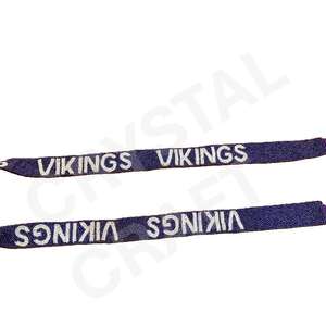 HAIL HOUSTON Customized <b>White</b> Gold Seed Bead Bag Straps Unique Design Beaded <b>Purse</b> Strap Fashion Accessories - Product Image 2