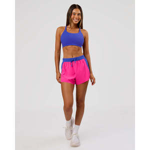 Short de course Accelerate 3 High-Rise pour femme - Power Cobalt Ultra Pink - Product Image 3