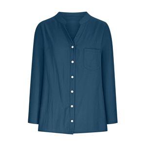 Camisa de Mujer de Alta Calidad, Transpirable, 100% Algodón, Ropa Casual, Logotipo Personalizado - Product Image 6