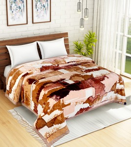 Couverture en polyester super douce Rachel Mink Literie double couche pour l'hiver Taille personnalisée avec prix tricoté - Product Image 3