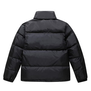 Vestes bouffantes noires par temps froid veste bouffante d'hiver pour hommes séchage rapide coupe-vent respirant vestes bouffantes de haute qualité - Product Image 2