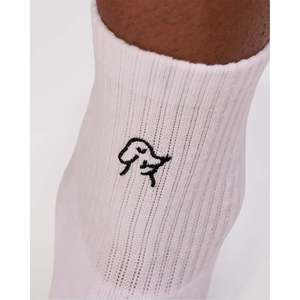 Andrew J. Lot de 3 chaussettes courtes pour femme Steel X LSKD - Blanc/Noir - Product Image 2