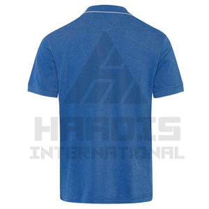 เสื้อโปโลสำหรับผู้ชายเสื้อโปโลแบบเรียบพอดีระบายอากาศสไตล์สตรีท - Product Image 3