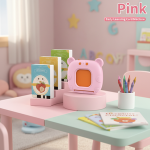 Lecteur de livres électroniques éducatif pour bébés de 2 ans, 112 pièces, en plastique, fonctionnant sur piles, jouet d'apprentissage électronique tactile en <span class=keywords><strong>anglais</strong></span> pour enfants - Product Image 4