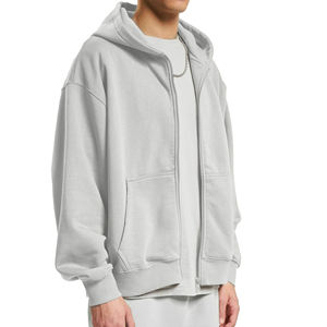 Sudaderas con capucha de secado rápido para ropa informal, sudaderas con capucha con estampado de algodón 100% personalizado, sudaderas con cremallera de la mejor calidad de Pakistán - Product Image 1