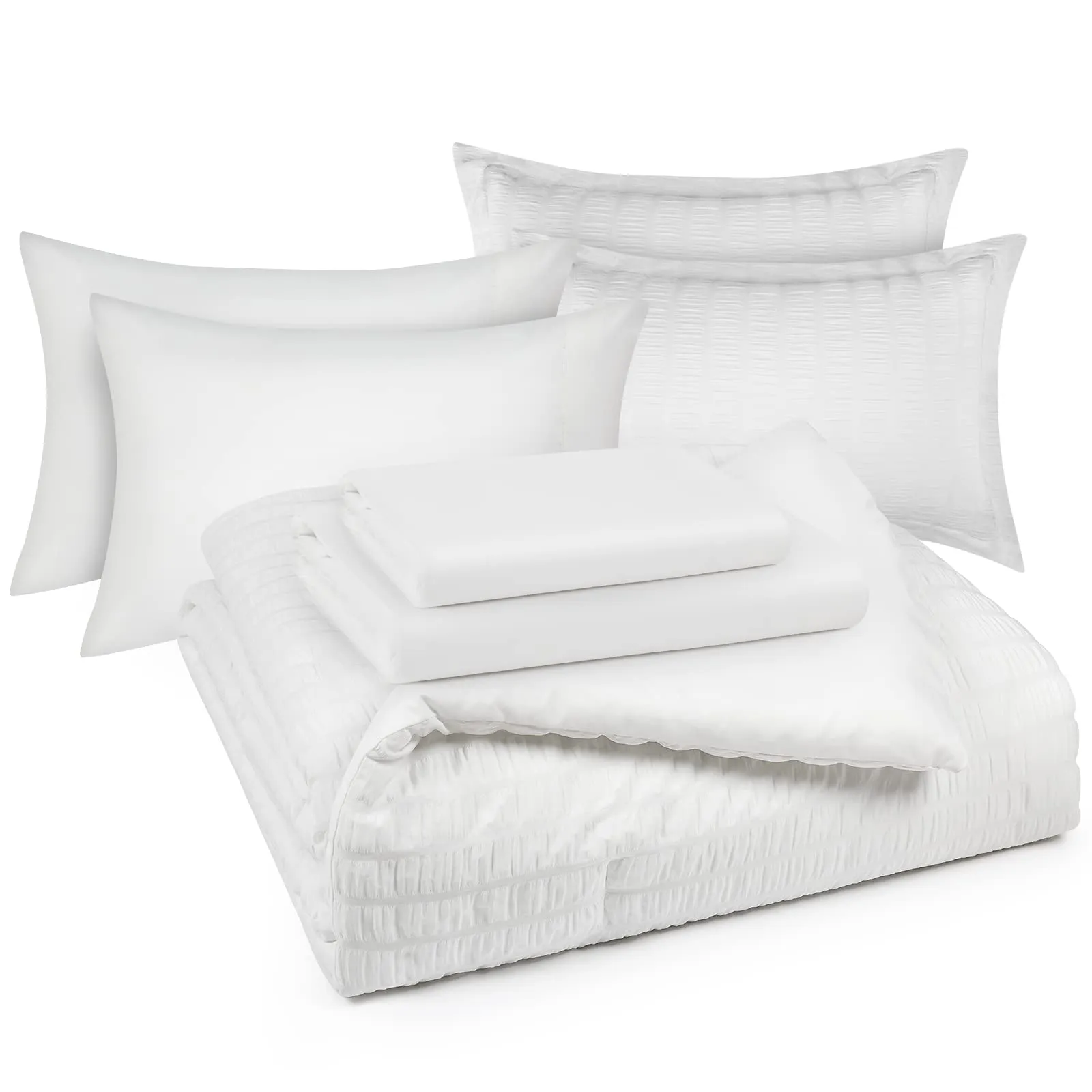 Set di copripiumino in cotone imbottito in cotone con rivestimento in tessuto di cotone per piumino singolo doppio e Queen Size Set set di biancheria da letto stampata personalizzata