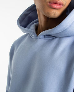 Sudadera de Alta Calidad para Hombre, Estilo Urbano Otoñal, 480gsm Poliéster/Algodón, Estampado Serigrafiado, Bordado, Hombros Caídos, Sin Cordones - Product Image 6