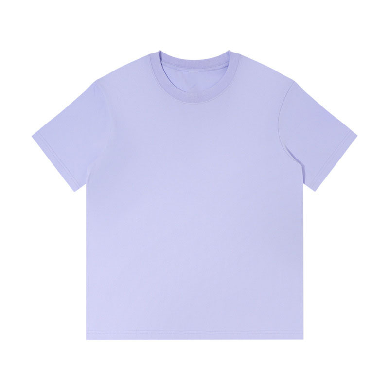 Short sleeves-lotus purple