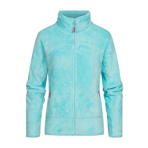 Chaqueta de lana para mujer con puños elásticos, cómoda chaqueta de lana polar para mujer, ropa cálida y suave y acogedora, chaqueta de lana para mujer - Product Image 5