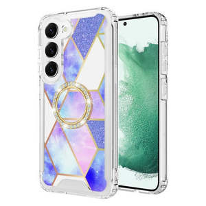 เคส Samsung Galaxy S25 2025 Samsung Galaxy S24 2024 ดีไซน์พรีเมียมพร้อมขาตั้งแบบวงแหวน IMD # 6 - Product Image 1