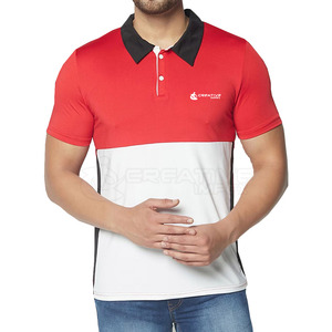 เสื้อโปโลผู้ชายปักโลโก้ตามสั่ง ผ้าถัก 100% ผ้าฝ้าย ระบายอากาศ แขนสั้น สไตล์เรียบง่าย สำหรับพนักงานออฟฟิศ ชุดยูนิฟอร์มลำลอง พิมพ์ลาย ไซส์ใหญ่ - Product Image 1