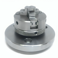 Mandrin de tour auto-centrant à 3 mors 2 pouces (50 mm) avec plaque arrière pour table rotative de 3 et 4 pouces Fabriqué à Delhi